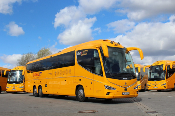 RegioJet vrací do provozu další mezinárodní autobusové linky